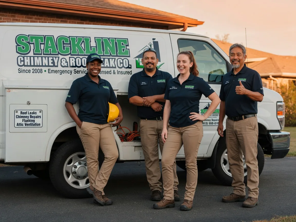 Chimney flashing repair company in Center, MO